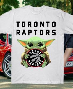 Toronto Raptors Baby Yoda Star Wars T Shirt