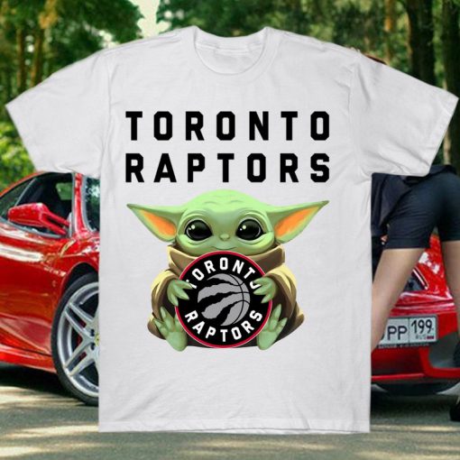 Toronto Raptors Baby Yoda Star Wars T Shirt