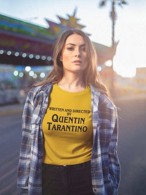 Written and directed by Quentin Tarantino T-shirt