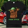 Yoda style Baby Yoda Starwars T shirt