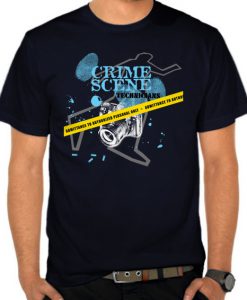 Crime Scene t shirt