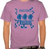 Robot action t shirt