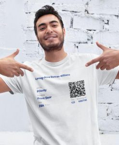 Take the Stress out of Travel & Print Your Boarding Pass onto Your T-Shirt