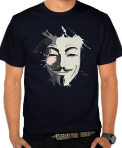 V For Vendetta Splash t shirt