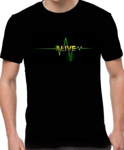 Alive Men's Printed T-Shirt