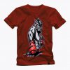 BOXER FIGHTER cool red t shirt