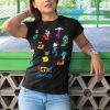 Hello Kitty And Tetris women T shirt