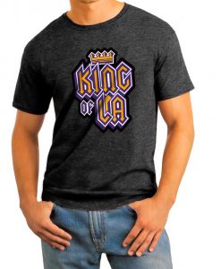 KING OF LA men t shirt