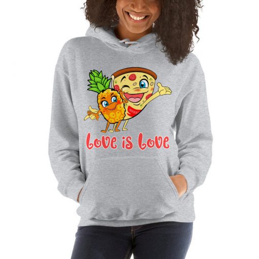 Love is Love Funny Graphic Hoodie