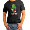 MARVIN THE MARTIAN showing finger graphic men t shirt