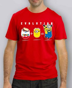 MINION EVOLUTION red t shirt