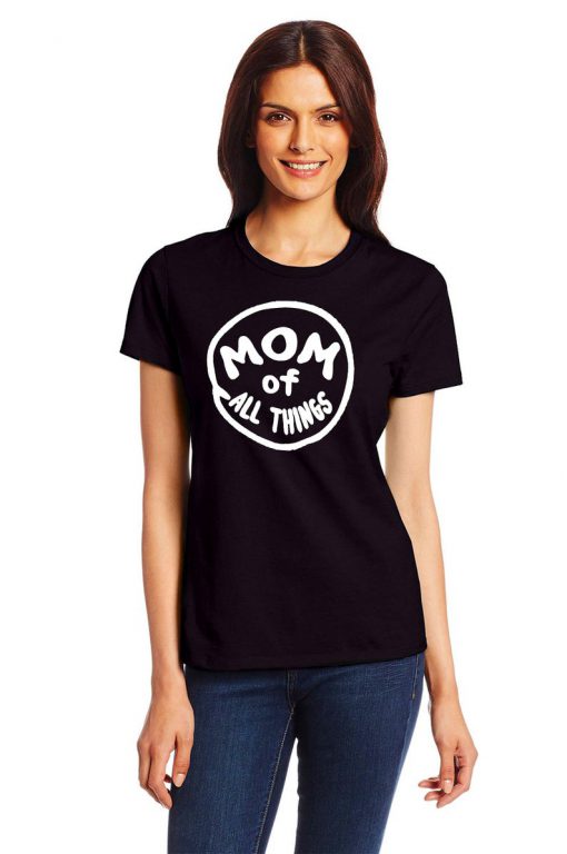 MOM Of all THINGS Dr. Seuss emblem cool graphc t shirt