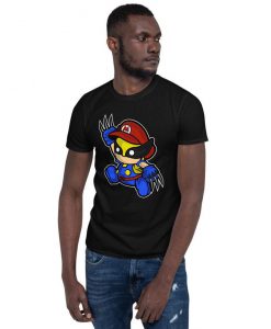 Mario Wolverine t shirt