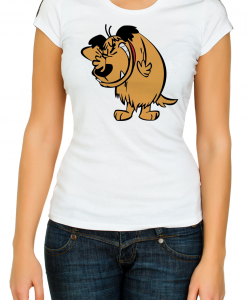 Muttley Dog Smile Mumbly Woman t shirt