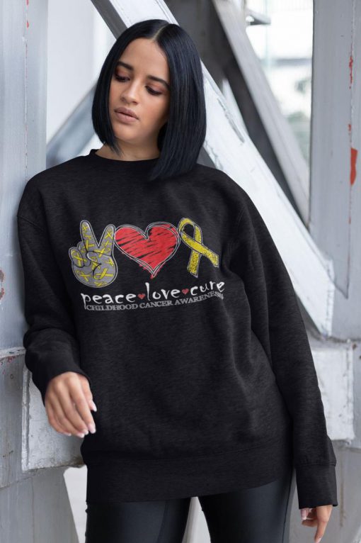 Peace Love Cure sweatshirt