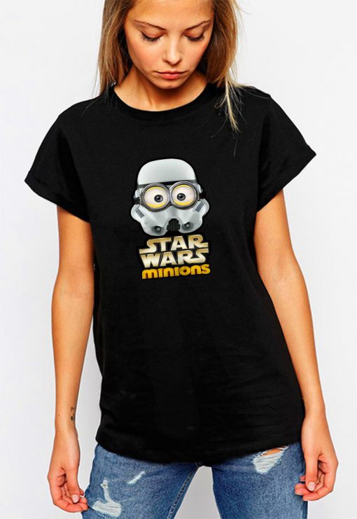 STAR WARS MINION helmet awesome graphic t shirt