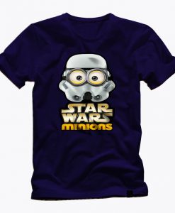 STAR WARS MINION helmet funny awesome graphic t shirt