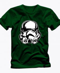 Star Wars B7097 Imperial Stormtrooper Helmet green t shirt