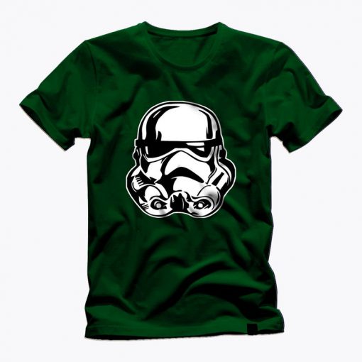 Star Wars B7097 Imperial Stormtrooper Helmet green t shirt