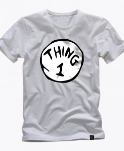 THING 1 DR. Seuss iconic graphic l t shirtTHING 1 DR. Seuss iconic graphic l t shirt