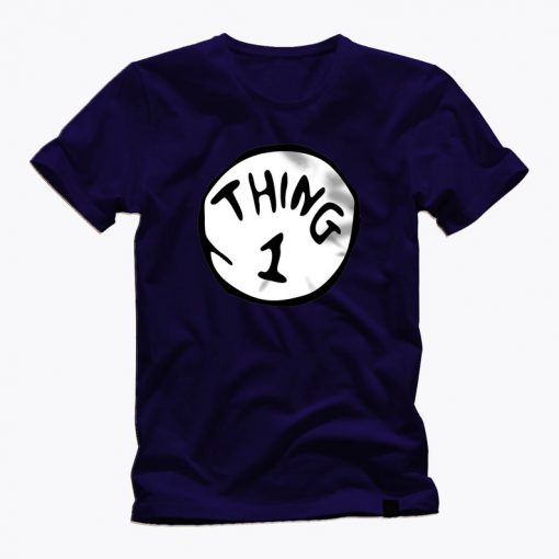 THING 1 DR. Seuss iconic graphic l t shirt