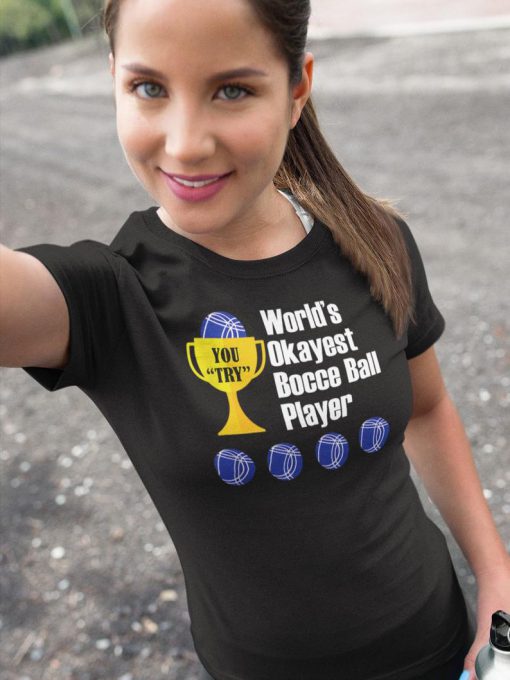 World Okayest Player t shirt