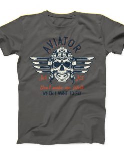 Aviator Skull Unisex T-shirt