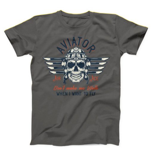 Aviator Skull Unisex T-shirt