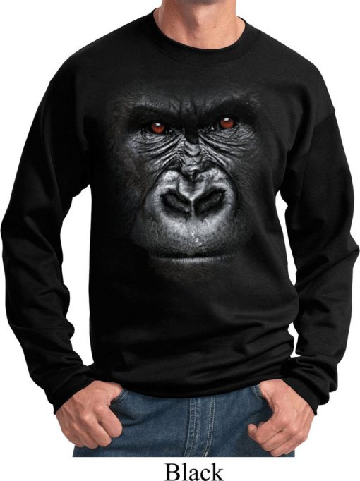 Big Gorilla Face Sweatshirt