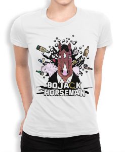 BoJack Horseman Graphic white T-Shirt