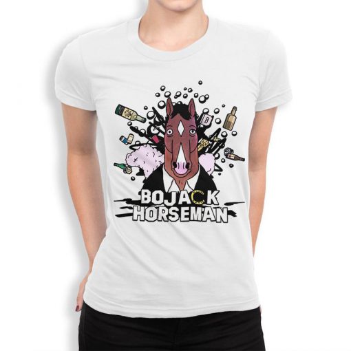 BoJack Horseman Graphic white T-Shirt