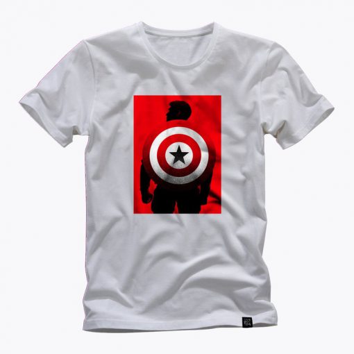 CAPTAIN AMERICA & SHIELD awesome t shirt