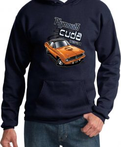 Dodge 1970 Plymouth Hemi Cuda Hoodie