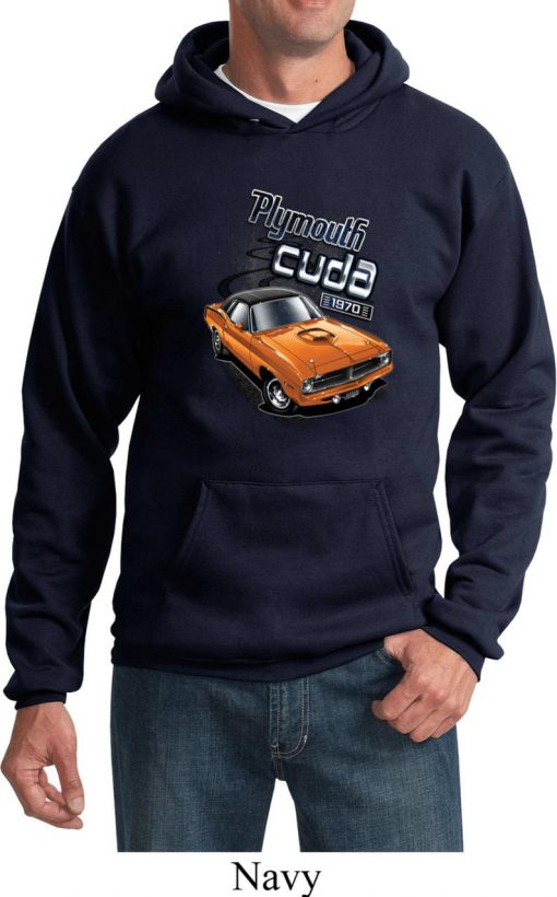 Dodge 1970 Plymouth Hemi Cuda Hoodie