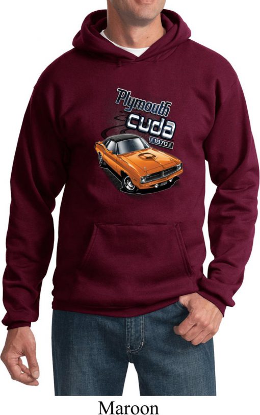 Dodge 1970 Plymouth Hemi Cuda HoodieDodge 1970 Plymouth Hemi Cuda Hoodie