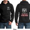 Dodge Ram Hemi Logo Front & Back Print black Hoodie