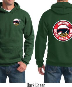 Dodge Scat Pack Club Front & Back Print Hoodie