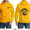 Dodge Super Bee Front & Back Print yellow HoodieDodge Super Bee Front & Back Print yellow Hoodie