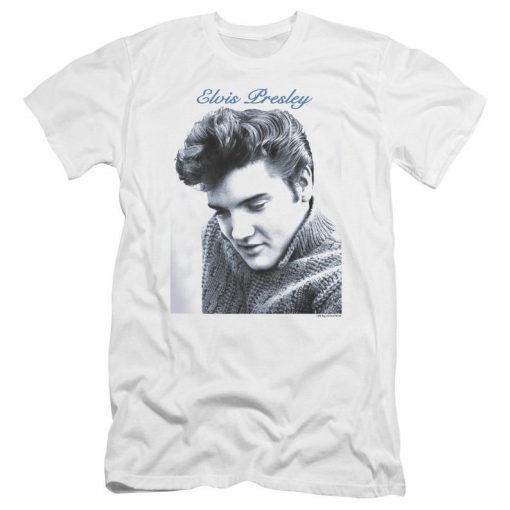 Elvis Presley Looking Down White Shirts