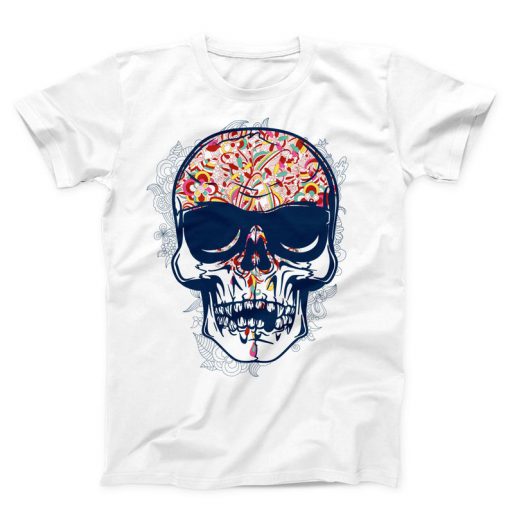 Floral Skull Unisex T-shirt