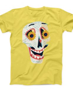 Funny Skull Face Unisex T-shirt