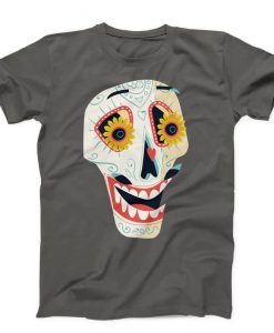 Funny Skull Face Unisex T-shirts