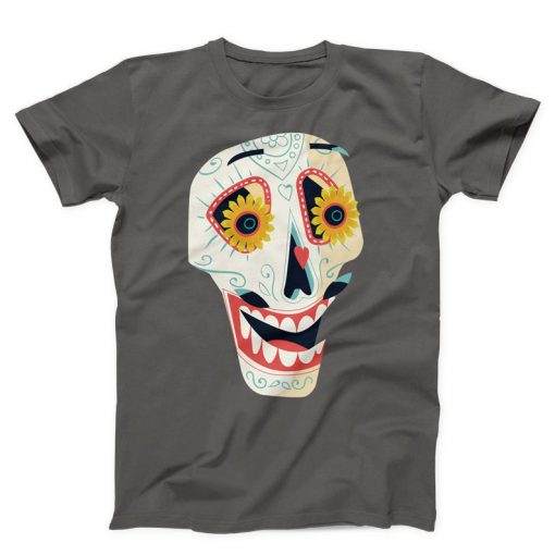 Funny Skull Face Unisex T-shirts