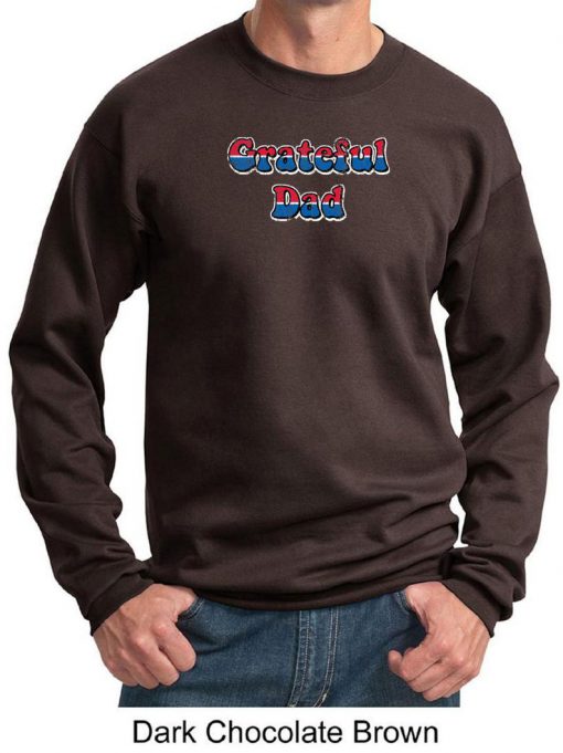Grateful American Dead Dad Sweatshirt