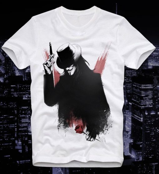 Guy Fawkes V For Vendetta Anonymous Hacker Nerd Geek Gunpowder Plot Bonfire Night t shirt