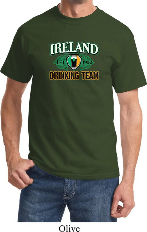 Ireland EST 1922 Drinking Team Burnout T shirt