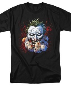 Justice League of America Doll Heads Black Shirts