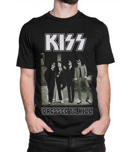 Kiss Band Dressed to Kill Rock T-Shirt