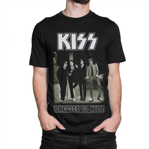 Kiss Band Dressed to Kill Rock T-Shirt