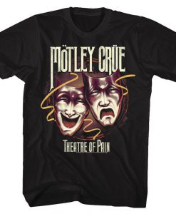 Motley Crue Theatre of Pain Black Shirts